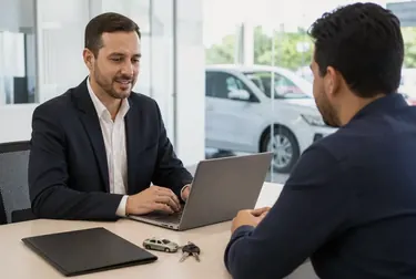 Profissional analisando documentos para licenciamento veicular em Campos dos Goytacazes.